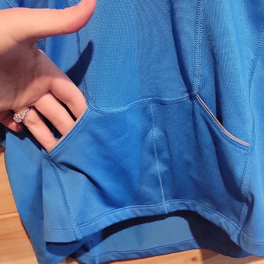 Nike Racerback Tank Top in Vibrant Blue - Picture 6 of 7